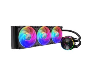 Prosessor-kjøler - Cooler Master MasterLiquid PL360 FLUX - CPU Vannkjøling - Max 33 dBA - MLY-D36M-A23PZ-R1