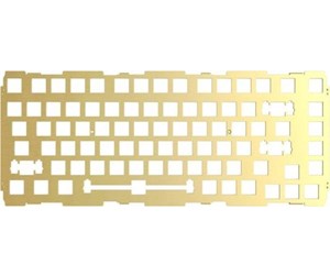 Tastatur - Glorious GMMK PRO 75 % Switch Plate - ISO - Blass - Upgrade Accessories - Gull - GLO-ACC-P75-SP-B-ISO