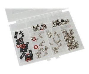 Kabinett tilbehør (kjølepasta mv.) - InLine PC Server Screw Set 94pcs. - 77789A