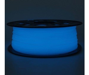 Filament - 3D Printer - ANYCUBIC ABS 1.75 mm 1 kg glow in dark blue - ACABGDB19