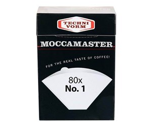 Kaffe & Espresso - Moccamaster Filter Size. 1 - 80 pcs - 8712072850903