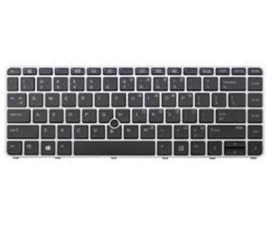 Tastatur - HP I Keyboard w/PT STK 14-NOR - Bærbart tastatur - til utskifting - Norsk - 836307-091