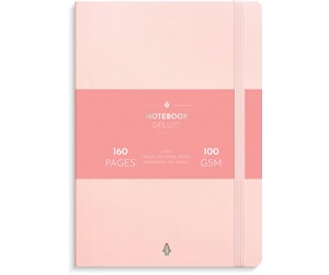 Blokker & Notisbøker - Burde Notebook Deluxe A5 pink - 92743800