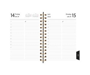 Kalender - GRIEG Dagbok  Libra Trend 2022 hav - 98116522