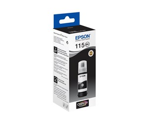 Printertilbehør blekk/toner - Epson 115 - black - original - ink refill - Blekkrefill Svart - C13T07C14A