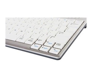 Tastatur - Bakker Elkhuizen UltraBoard 950 - keyboard - Nordic - Tastatur - Nordisk - Sølv - BNEU950WSW