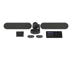 Videokonferanse - Logitech Large Microsoft Teams Rooms with Tap + Rally Plus + Intel NUC - video conferencing kit - with Intel NUC Pro Kit NUC11TNKi5 - TAPRAPMSTINT