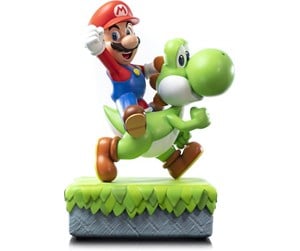 Reklameartikler - First 4 Figures - Super Mario Statue: Mario And Yoshi Standard Edition - Figur - 5060316622155