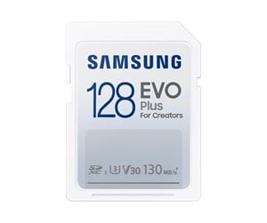 Minnekort - Samsung EVO Plus SD - 130MB/s - 128GB - MB-SC128K/EU