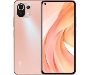 Mobiltelefoner - Xiaomi 11 Lite 5G NE 128GB/8GB - Peach Pink - MZB09T6EU