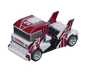 Bilbane - Carrera GO!!! Build 'n Race - Race Truck white - 4007486641914