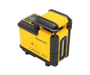 Måleutstyr - Stanley Cross 360° Cross Line Green Beam Line Laser Level - STHT77594-1