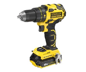 Verktøy - Stanley Fatmax® 18V 2.0Ah Premium Brushless Hammer Drill Driver - FMC627D2-QW