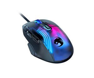 Mus - ROCCAT Kone XP Black - Gaming mus - Optisk - 15 - Svart med RGB-lys - ROC-11-420-02