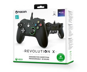 Spill - Tilbehør - NACON Revolution X Pro Controller - Black - Controller - Microsoft Xbox One - XBXREVOLUTIONX