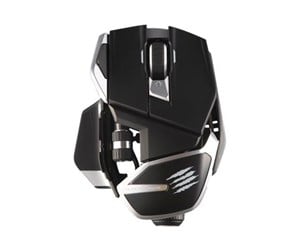 Mus - Mad Catz R.A.T. DWS - mouse - 2.4 GHz Bluetooth 5.0 - Mus - Optisk - 14 - Svart - MR07DHINBL000-0