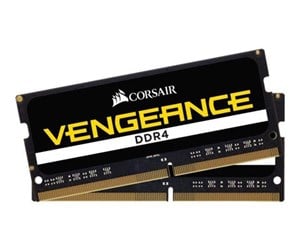 RAM - Corsair Vengeance SODIMM DDR4-3200 - 64GB - CL22 - Dual Channel (2 pcs) - Svart - CMSX64GX4M2A3200C22