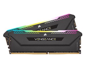 RAM - Corsair Vengeance RGB PRO SL DDR4-3600 - 16GB - CL16 - Dual Channel (2 pcs) - AMD Optimized - Svart med RGB - CMH16GX4M2Z3600C16