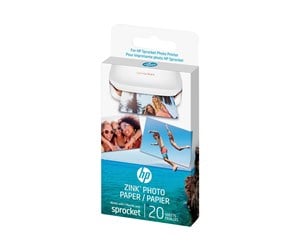 Papir, Fotopapir & Etiketter - HP ZINK PAPER SPROCKET SELECT 20 PACK IZL2X320 - 2FR23A