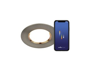 Smarthus - Nordlux Dorado Smart Downlight Børstet Nickel - 2015650155