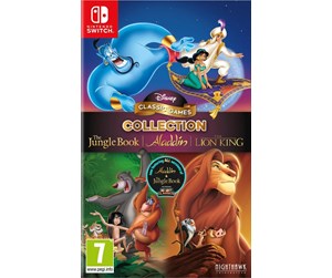 Spill - Disney Classic Games: The Jungle Book Aladdin & The Lion King - Nintendo Switch - Platformer - 5060760884741