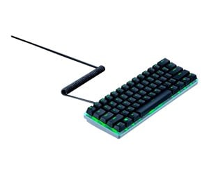 Kabinett tilbehør (kjølepasta mv.) - Razer PBT Keycaps + Coiled Cable   US bk | RC21-01 - RC21-01490800-R3M1