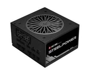 Strømforsyning (PSU) - Chieftec Chieftronic SteelPower Series Strømforsyning (PSU) - 650 Watt - 120 mm - ATX 2.3 - 80 Plus Bronze sertifisert - BDK-650FC