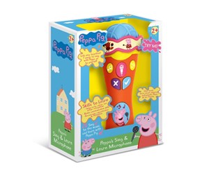 Peppa Gris - Peppa Pig PEPPA SING & LEARN MICROPHONE DK/SE/NO - 5060062145007