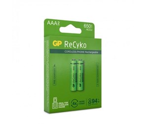 Batteri - GP ReCyko AAA 2-Pack - 201216