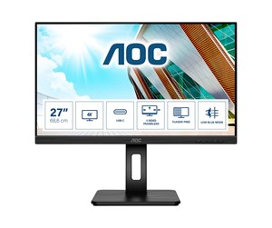 Skjerm - 27" AOC U27P2CA - 3840x2160 - IPS - USB-C - U27P2CA