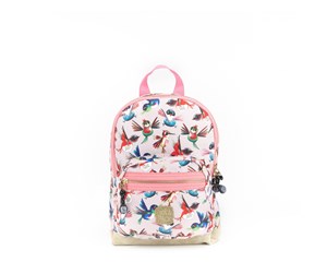 Skole - Euromic Pick & Pack  Birds soft pink backpack 22 x 31 x 11 cm - 0871094-PP20141-10