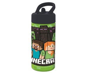 Skole - Euromic Minecraft Sipper water bottle 410ml - 088808718-40401