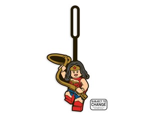 Skole - Euromic LEGO DC Bag Tag WONDER WOMAN packed on printed card - 4002151-52505