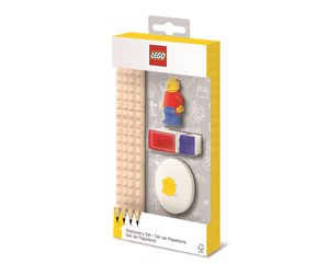 Skole - Euromic LEGO Stationery Stationery set with mini-figure - 4003055-52053