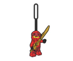 Skole - Euromic LEGO Ninjago Bag Tag KAI packed on printed card - 4004151-52494