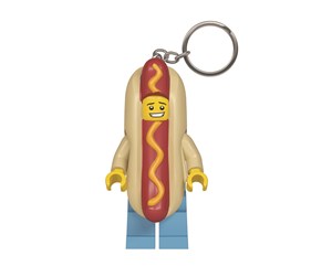 Skole - Euromic LEGO Classic HOT DOG MAN Key Light: key chain with - 520731