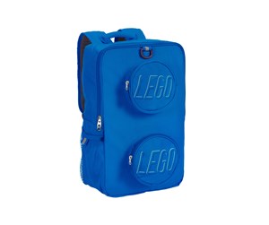 Skole - Euromic LEGO BRICK backpack blue 40x25x15 cm 18L - 4011090-DP0960-700B