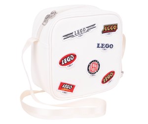 Skole - Euromic LEGO RETRO LOGO crossbody handbag 21x21x10 cm 5L - 4011095-CB0960-201L