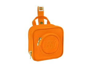 Skole - Euromic LEGO BRICK mini backpack orange 10x10x6 cm 0.6L - 4011098-AC0571-400