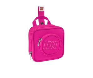 Skole - Euromic LEGO BRICK mini backpack pink 10x10x6 cm 0.6L - 4011098-AC0571-800