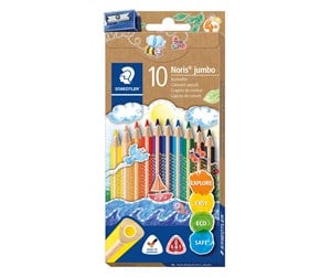 Skrive- & Tegneverktøy - Staedtler Col. pencil Noris jumbo set   FSC 100% - 128 NC10