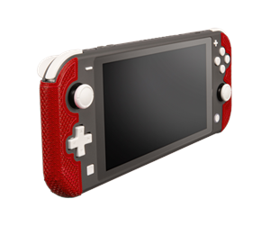 Spill - Tilbehør - Lizard Skins DSP Controller Grip For Nintendo Switch Lite - Crimson Red - Accessories for game console - Nintendo Switch Lite - 0696260006502