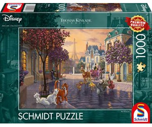 Puslespill - Schmidt Spiele Disney The Aristocats 1000 | 59690 Gulv - 59690