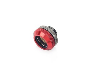 DIY Vannkjøling - Bitspower G1/4" Black Sparkle / Deep Blood Red Enhance Multi-Link For OD 14MM - BP-BSEML14-DBR