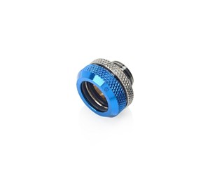 DIY Vannkjøling - Bitspower G1/4" Black Sparkle / Royal Blue Enhance Multi-Link For OD 14MM - BP-BSEML14-RBL