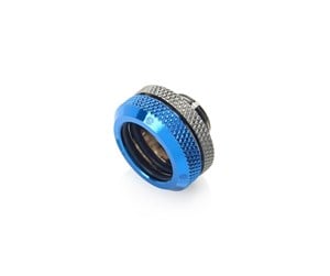 DIY Vannkjøling - Bitspower G1/4" Black Sparkle / Royal Blue Enhance Multi-Link For OD 16MM - BP-BSEML16-RBL