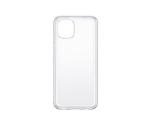 Mobil - Deksel og etui - Samsung Galaxy A03 Soft Clear Cover - Transparent - EF-QA036TTEGEU