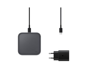 Mobil - Adaptere og ladere - Samsung Wireless Charger Pad (Incl. Power Adapter) - Black - EP-P2400TBEGEU