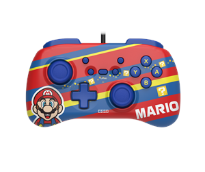 Spill - Tilbehør - HORI PAD Mini (Mario) for Nintendo Switch - Controller - Nintendo Switch - NSW-366U