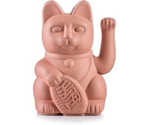 Dekorasjon - Donkey Lucky Cat Maneki-Neko - Pink - 330434